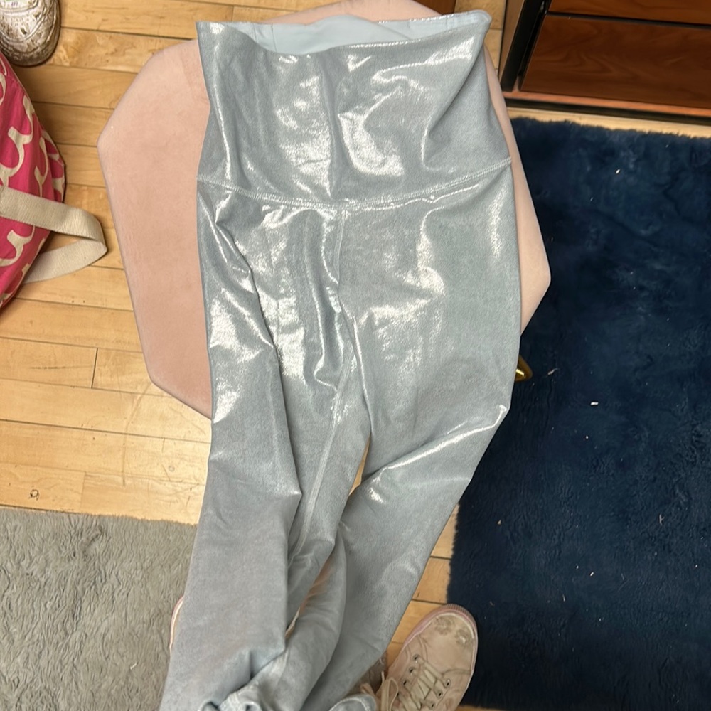 Old navy active sparkly iridescent leggings